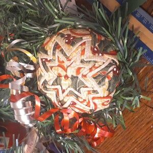#1 Made by ME Quilted Christmas Ornament